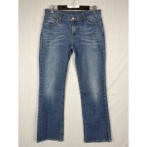 Y2K Bootcut Lucky Brand Jeans Women's 30 Mid‎ Rise Whiskered Denim